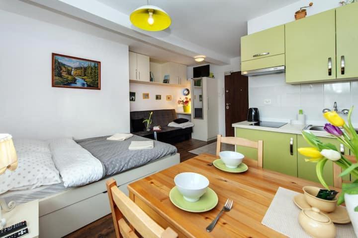 Cosy Studio Apartment Krakow Ngoại thất bức ảnh